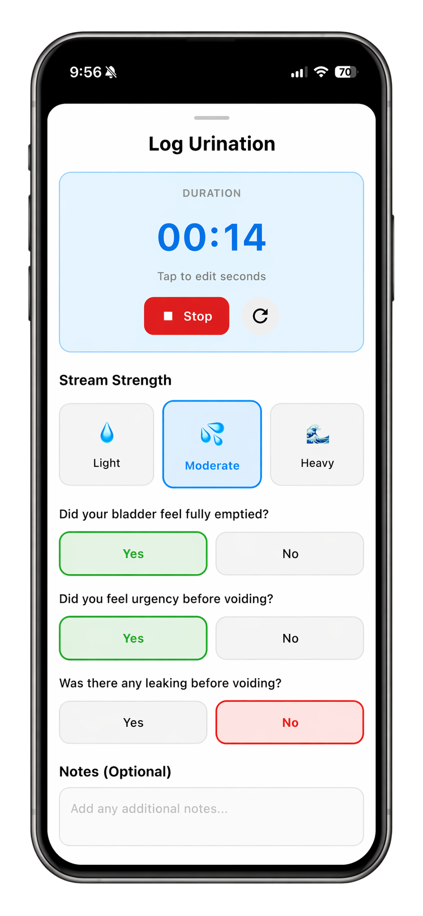 Newton specialty tracker interface
